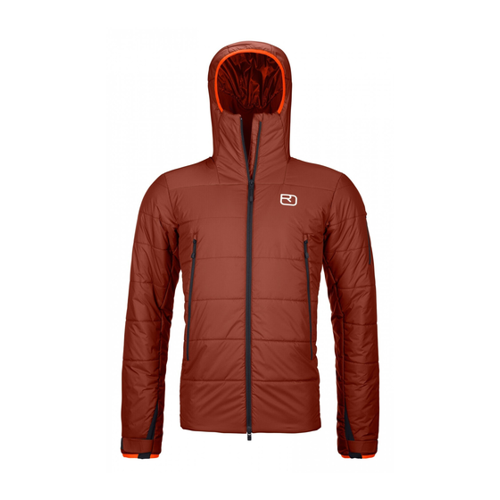 Bild von Ortovox Swisswool Zinal Jacket (61009) clay orange – eine durchdachte Wahl für Outdoor-Enthusiasten