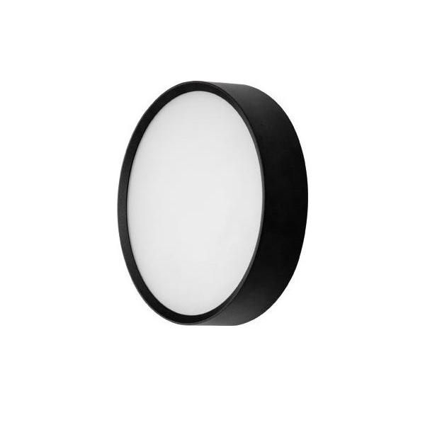 Bild von Brumberg LED-Wandanbauleuchte 12W 230V rund strukturschwarz - 10036183