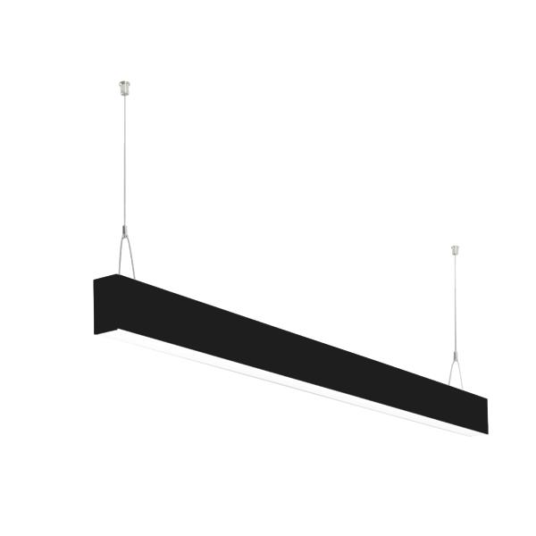 Bild von Brumberg LED-Pendel-Profilleuchte direkt, schwarz, rechteck - 77243088