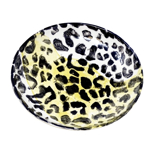 Bild von Lashuma Servierteller Leopard – Runder Essteller aus Keramik