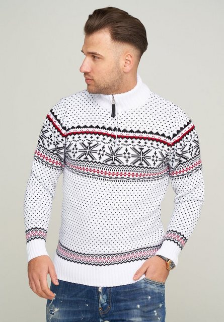 Bild von CARISMA Strickpullover CRSEDA Grobstrick Norweger-Muster
