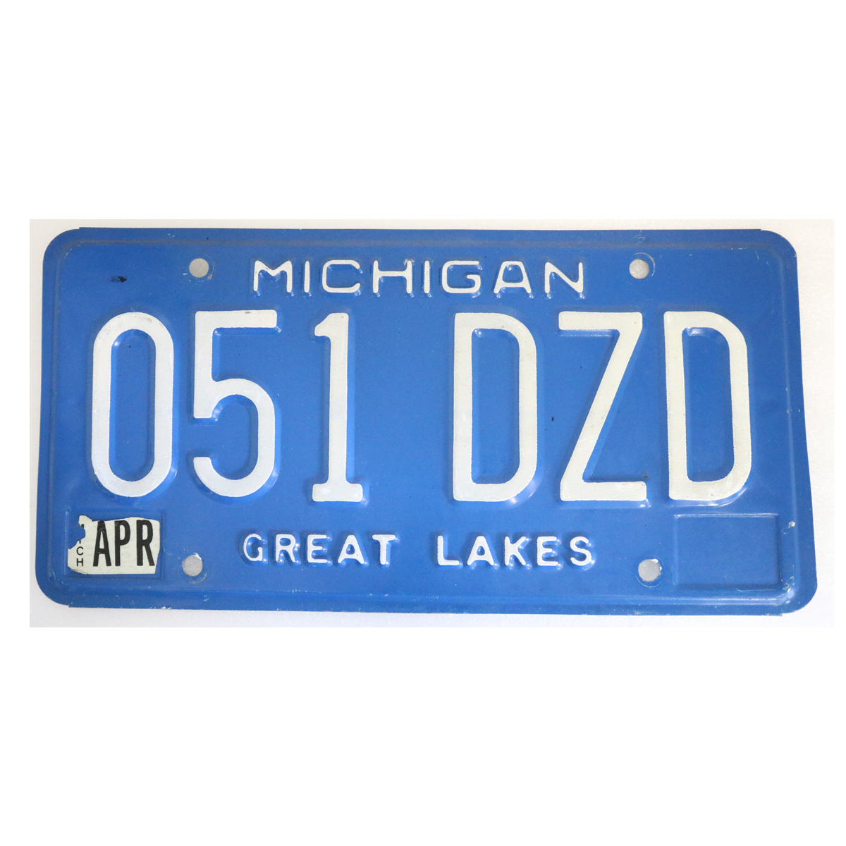 Bild von US Kennzeichen New Hampshire - original Nummernschild aus den USA