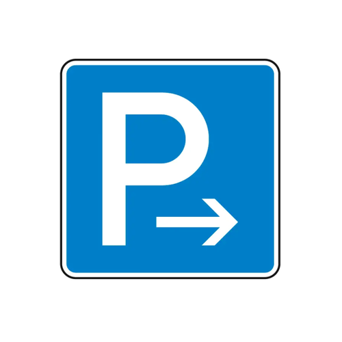 Bild von Verkehrszeichen Parken Ende
