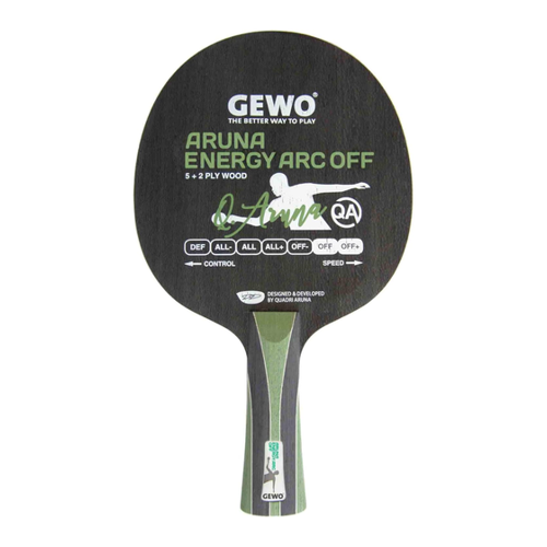 Bild von Gewo Tischtennisschläger GEWO Holz Aruna Energy ARC OFF