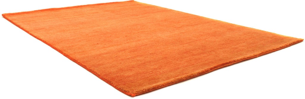 Bild von morgenland Wollteppich "GABBEH FEIN FLOWY", rechteckig, 19 mm Höhe, reine Schurwolle, einfarbig, Wohnzimmer