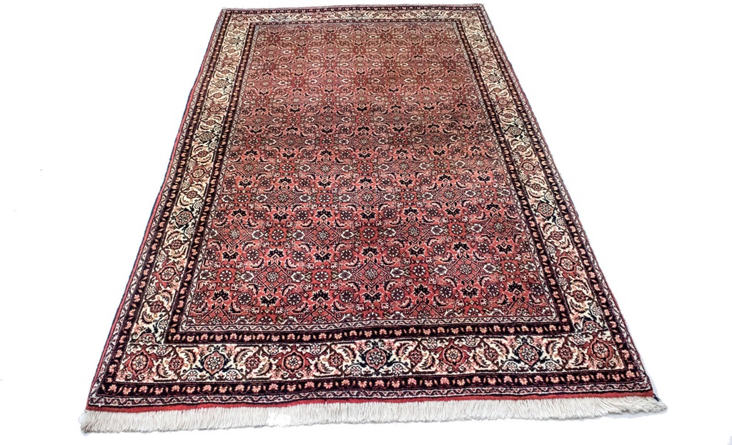 Bild von morgenland Teppich "Bidjar Zanjan Teppich handgeknüpft blau", rechteckig, 12 mm Höhe