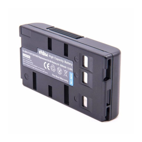 Bild von vhbw passend für RCA CC614, CC-604, CC-600, CC612, CC-612, CC-506 - Kamera-Akku NiMH 2000 mAh