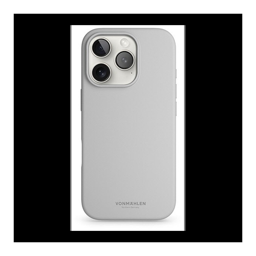 Bild von Soft Silicone Case für iPhone 16 Pro - leicht grau