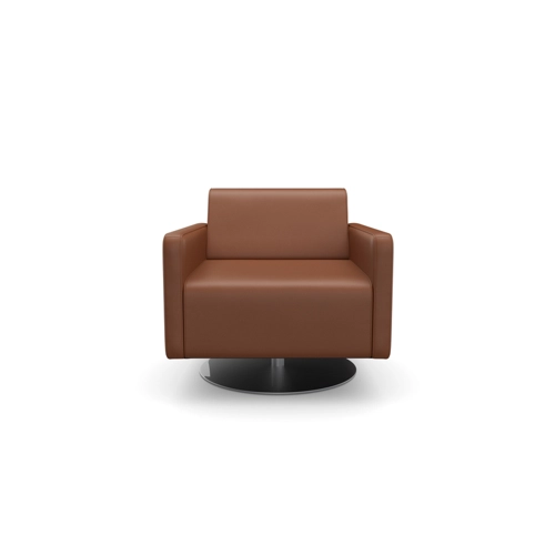 Bild von machalke® Drehsessel »single«, Ledersessel mit Drehteller, inklusive Drehfunktion
