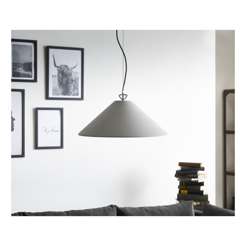 Bild von Pendelleuchte Fatua 40 cm Beton 60 W Pendelleuchte Hängeleuchte