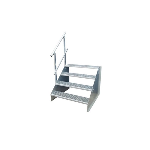 Bild von Praktische 4-Stufen Standtreppe für den Außenbereich