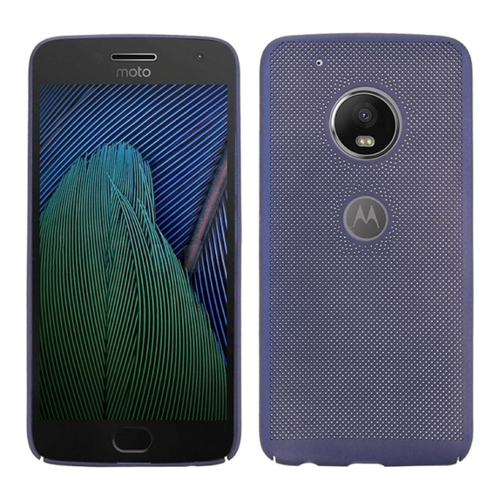 Bild von König Design Motorola Moto G5 Plus Hard Case: Schutzhülle in Blau Matt