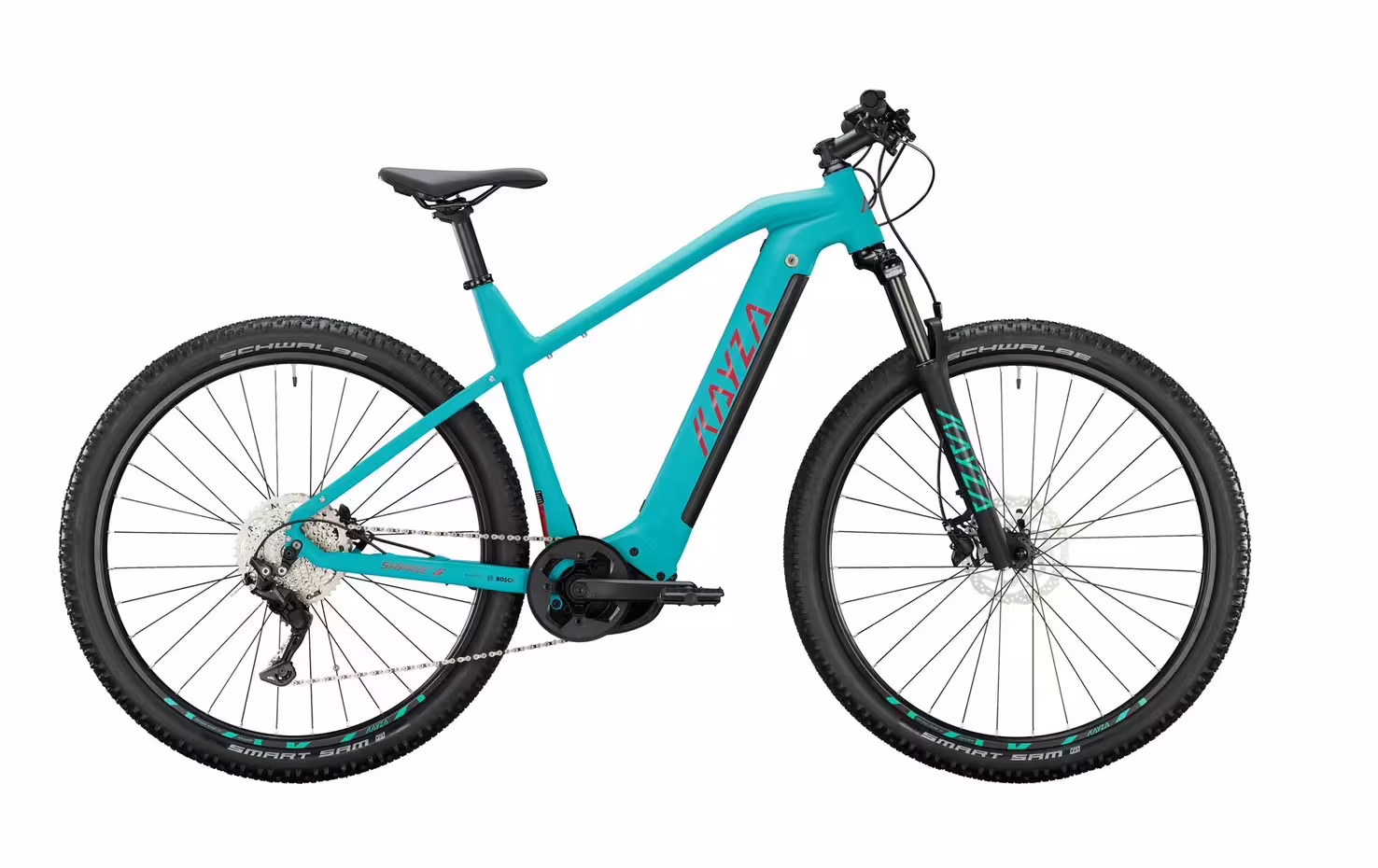 Bild von Kayza Sapric 6 teal green matt/red 2022 29"; 500 Wh Diamant