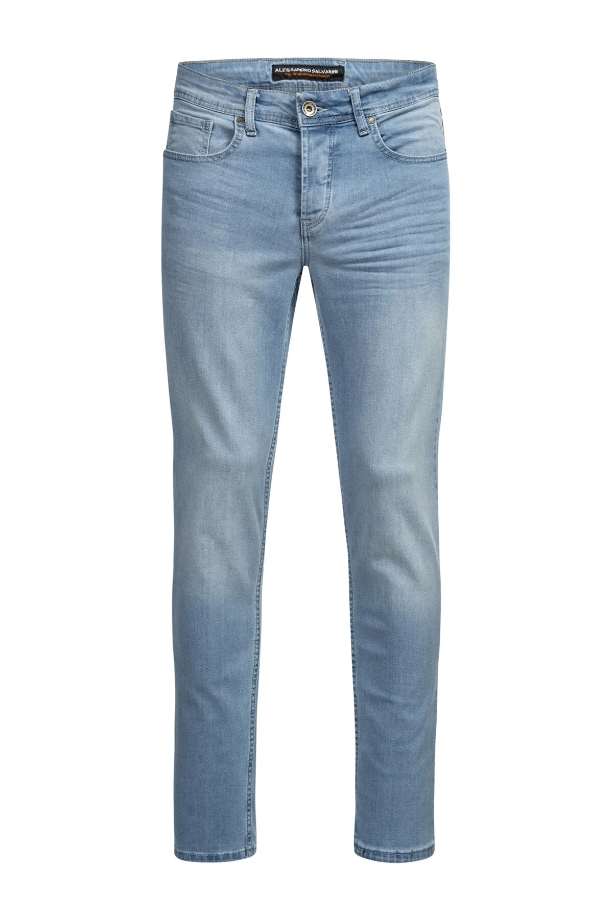 Bild von Alessandro Salvarini Stretch-Jeans ASAngelo Angenehme Passform durch vorhandenen Elasthan Anteil