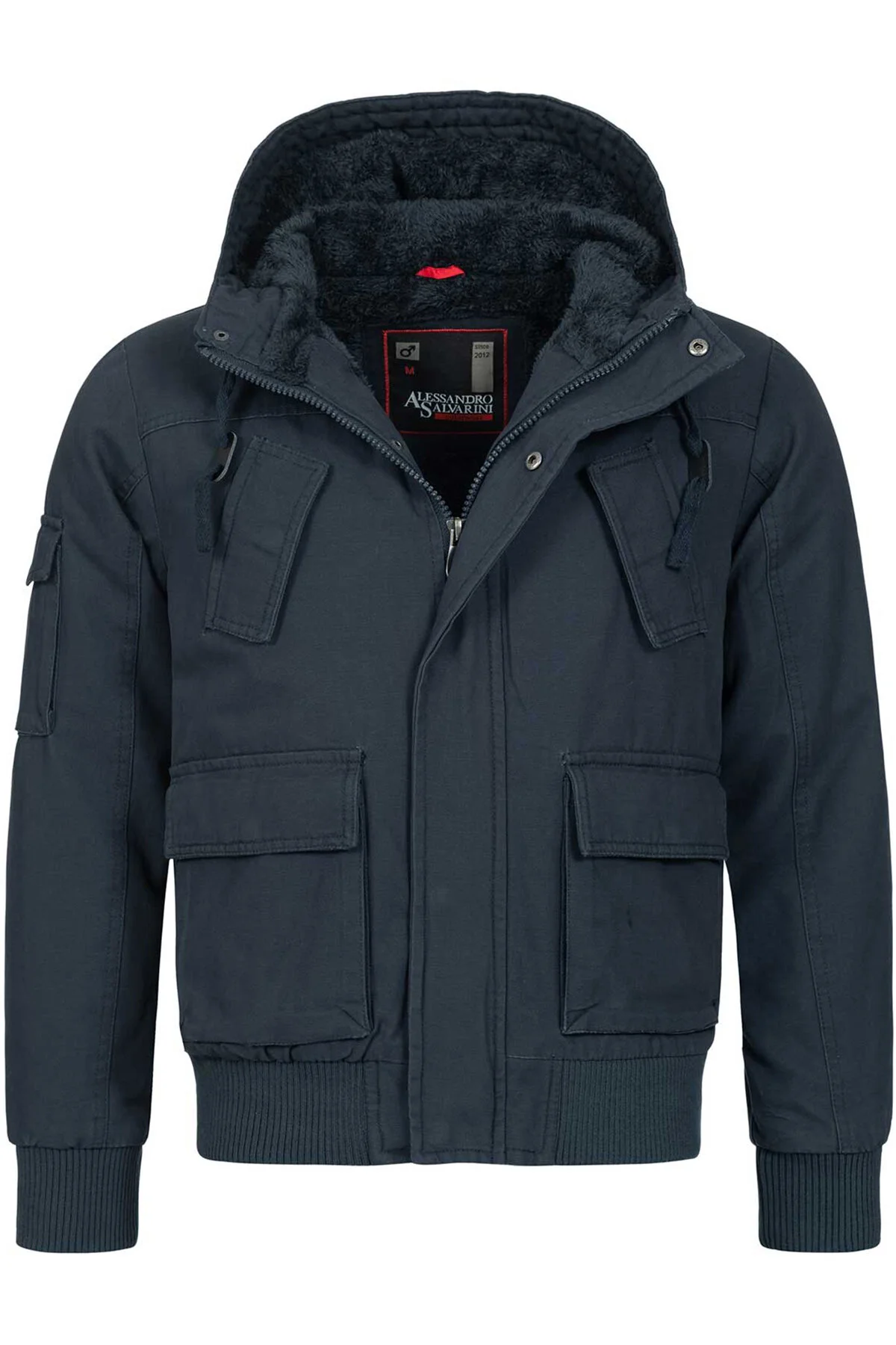 Bild von Alessandro Salvarini Winterjacke ASCaldo mit kuschlig warmem Teddyfell