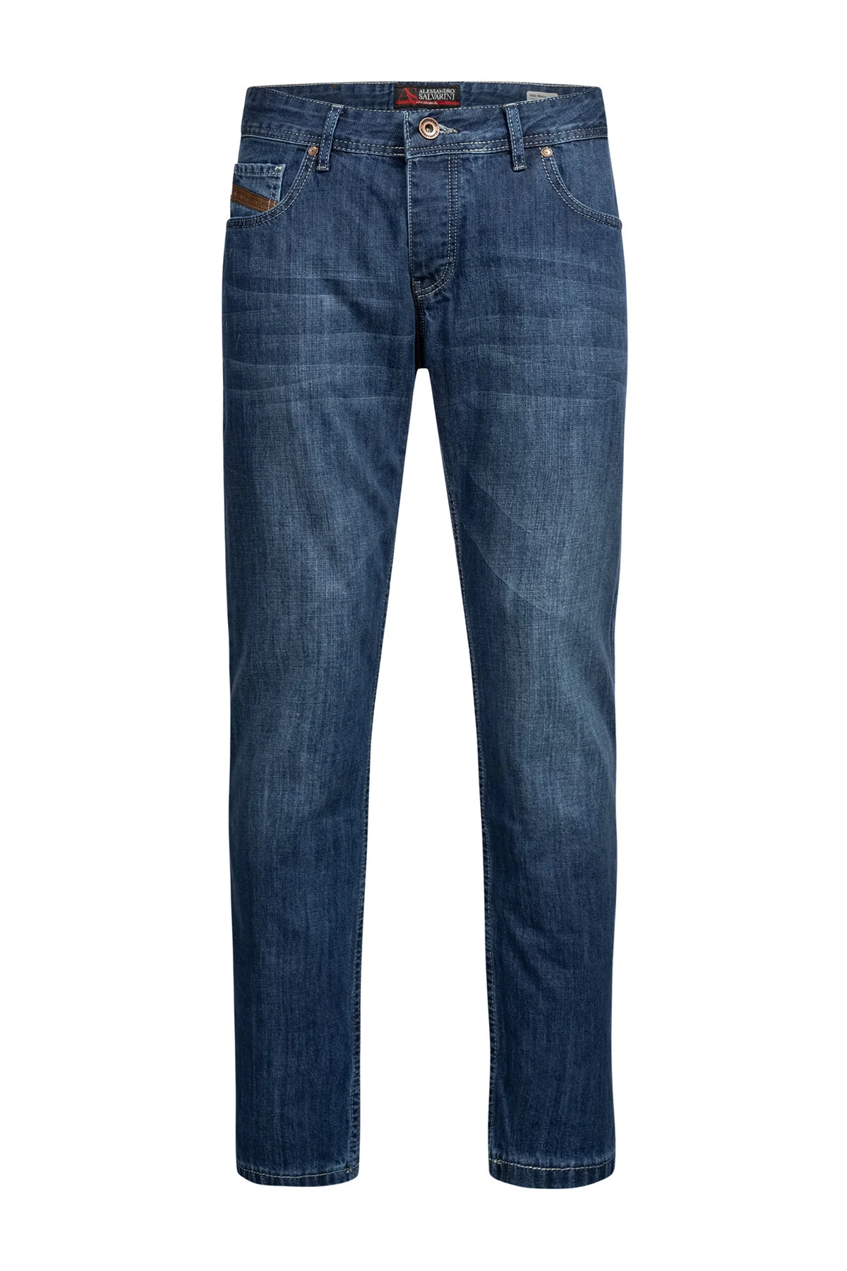 Bild von Alessandro Salvarini Jeans Blau Relaxed Fit für Herren - 42/L30