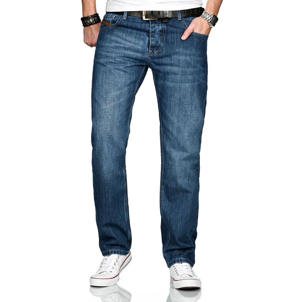Bild von Alessandro Salvarini Comfort-fit-Jeans ASMarco mit geradem Bein