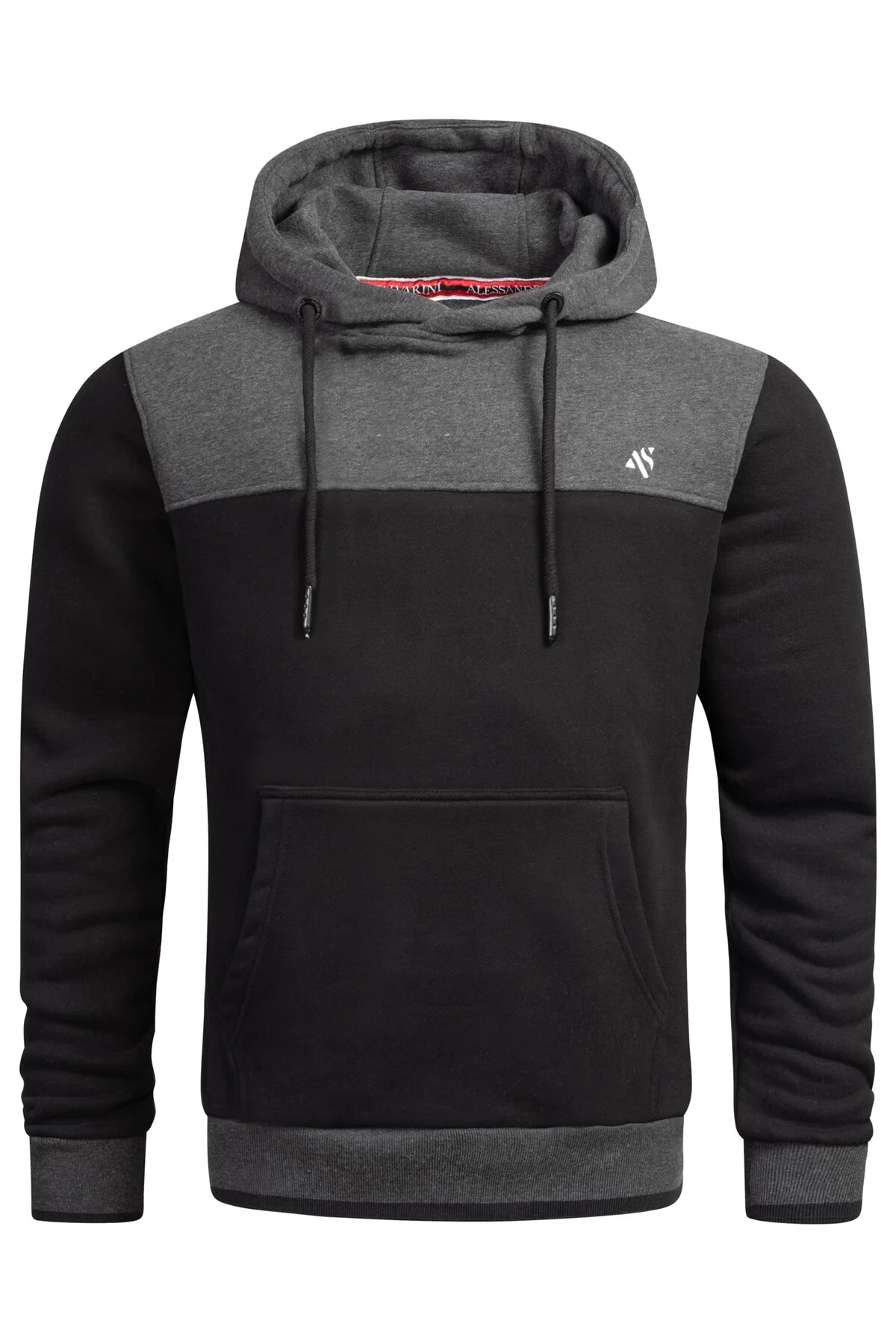 Bild von Alessandro Salvarini Kapuzenpullover ASLerio mit großer Kapuze, mit Kapuze