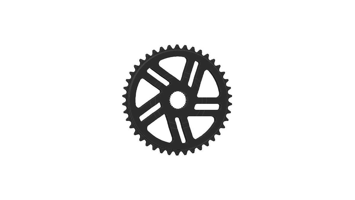 Bild von Esjot Gen4 Boost Chainring Silber 38t
