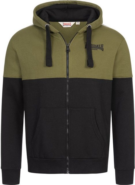 Bild von Lonsdale Herren Kapuzensweatjacke mit Reißverschluss normale Passform LUCKLAWHILL