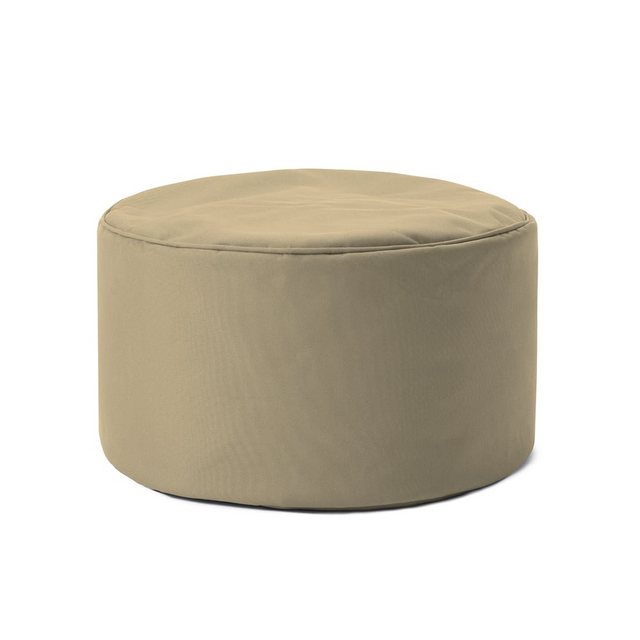 Bild von Lumaland Sitzsack Pouf 50L kompakt Hocker, Tisch, Fußsack in- & Outdoor, 25x45cm & 5 Jahre Garantie