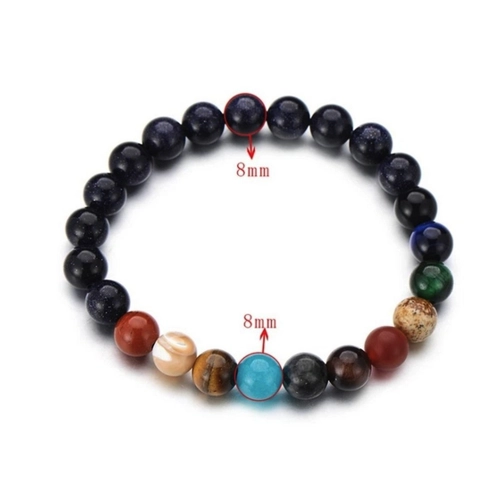 Bild von BUNGSA Armband aus Naturstein-Perlen – Der perfekte Begleiter
