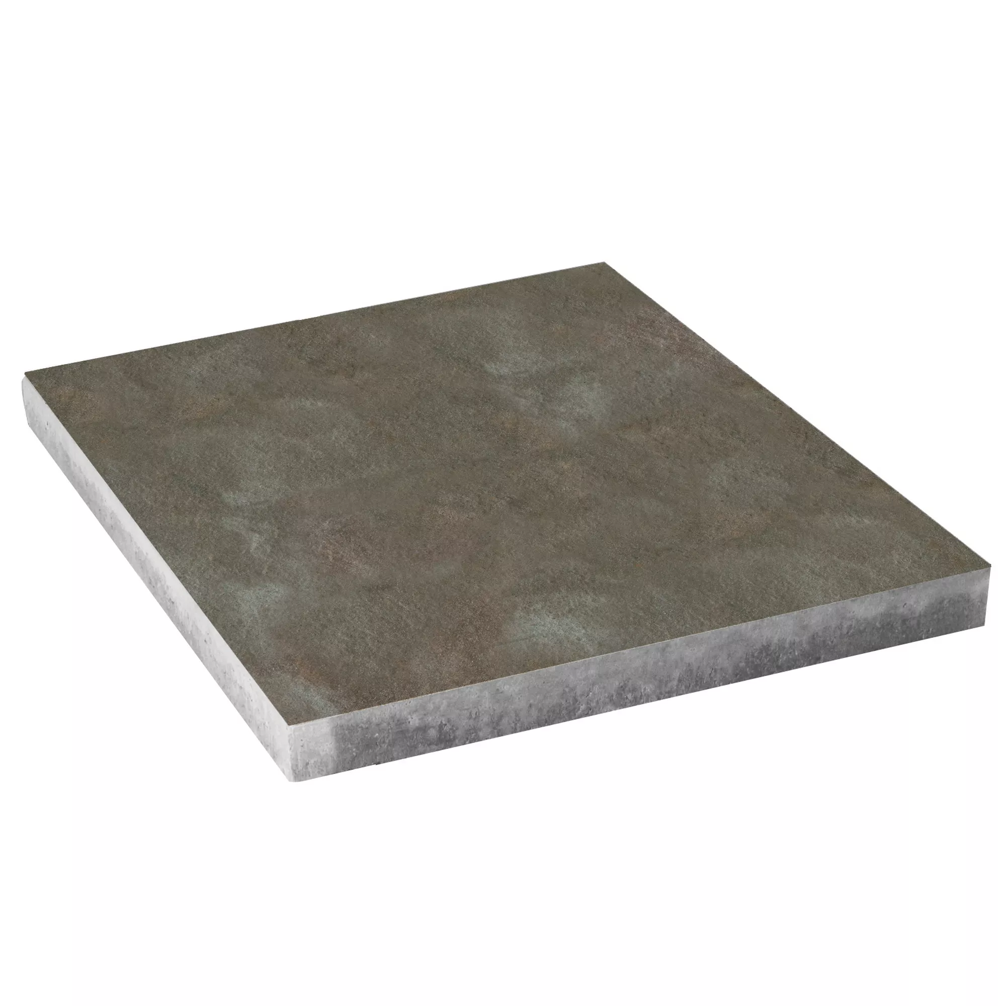 Bild von Diephaus Terrassenplatte 'T-Court Selection' Beton braun 40 x 40 x 4 cm