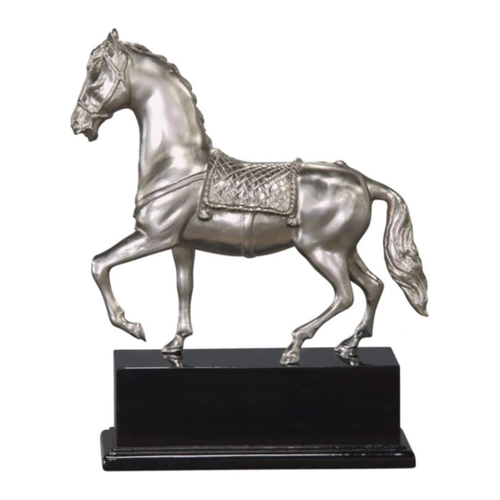 Bild von Casa Padrino Dekofigur Luxus Bronzefigur Pferd