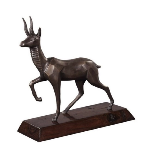 Bild von Elegante Bronzefigur Antilope von Casa Padrino