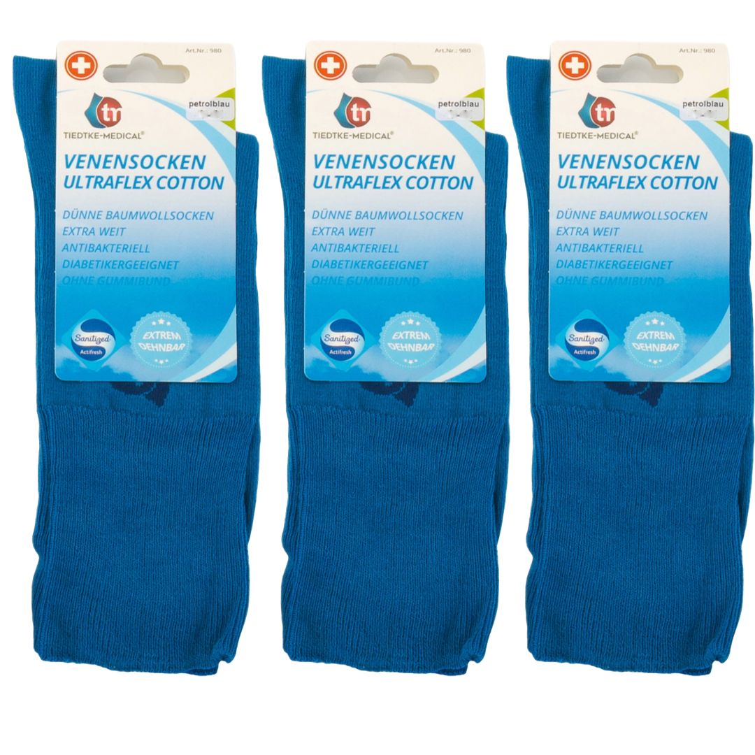 Bild von Tiedtke-Medical Ultraflex Cotton Diabetikersocken