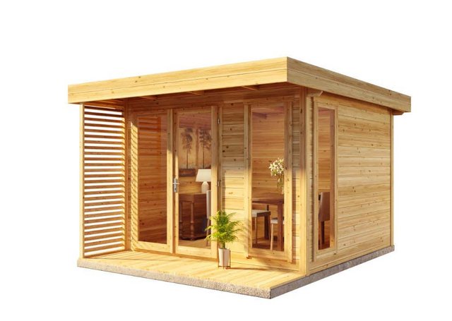 Bild von Alpholz Gartenhaus Aldo-28 D 346 cm x 406 cm Flachdach