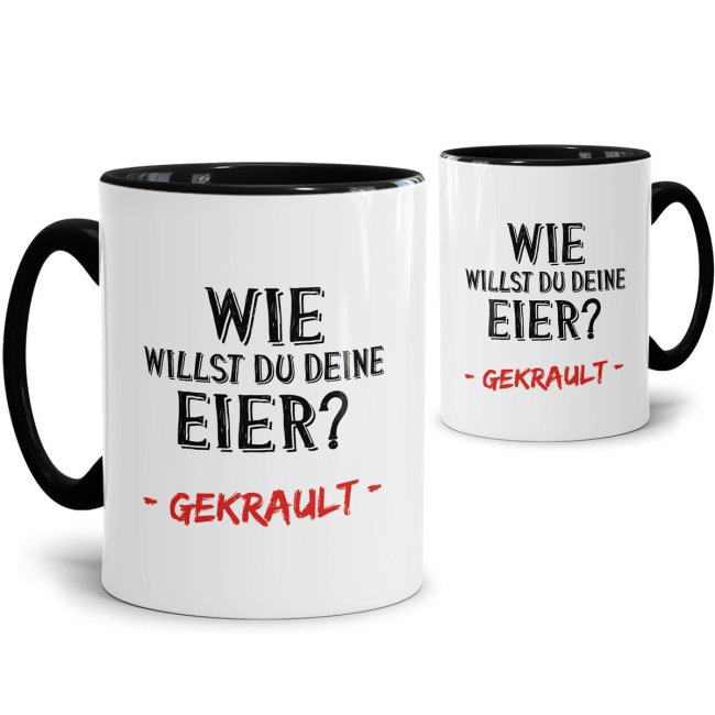Bild von Tasse - Wie willst du deine Eier -