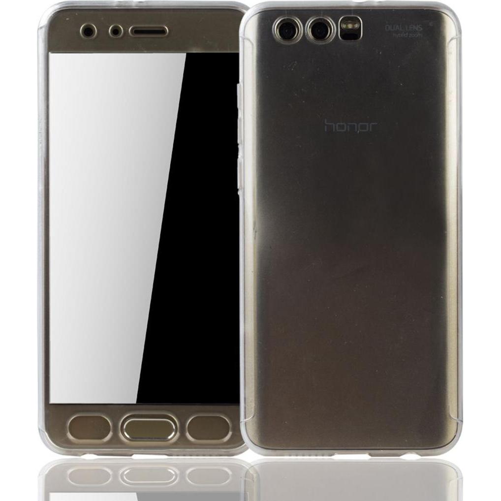 Bild von König Design Hülle Handy Schutz für Huawei Honor 9 Full Case Cover Displayschutz Transparent (Honor 9), Smartphone Hülle, Transparent
