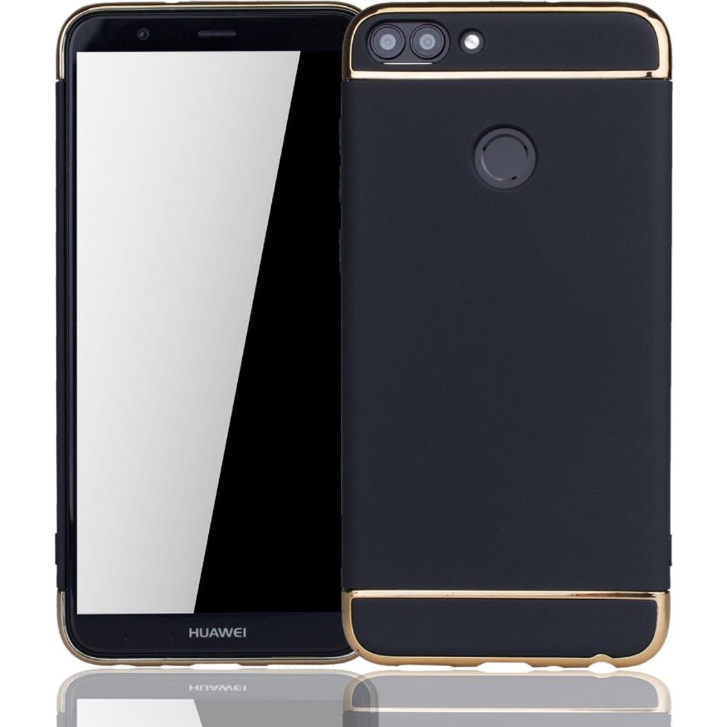 Bild von König Design Huawei Honor 7s Hülle Case Handy Cover Schutz Tasche Schutzhülle Bumper Schwarz (Honor 7s), Smartphone Hülle, Schwarz