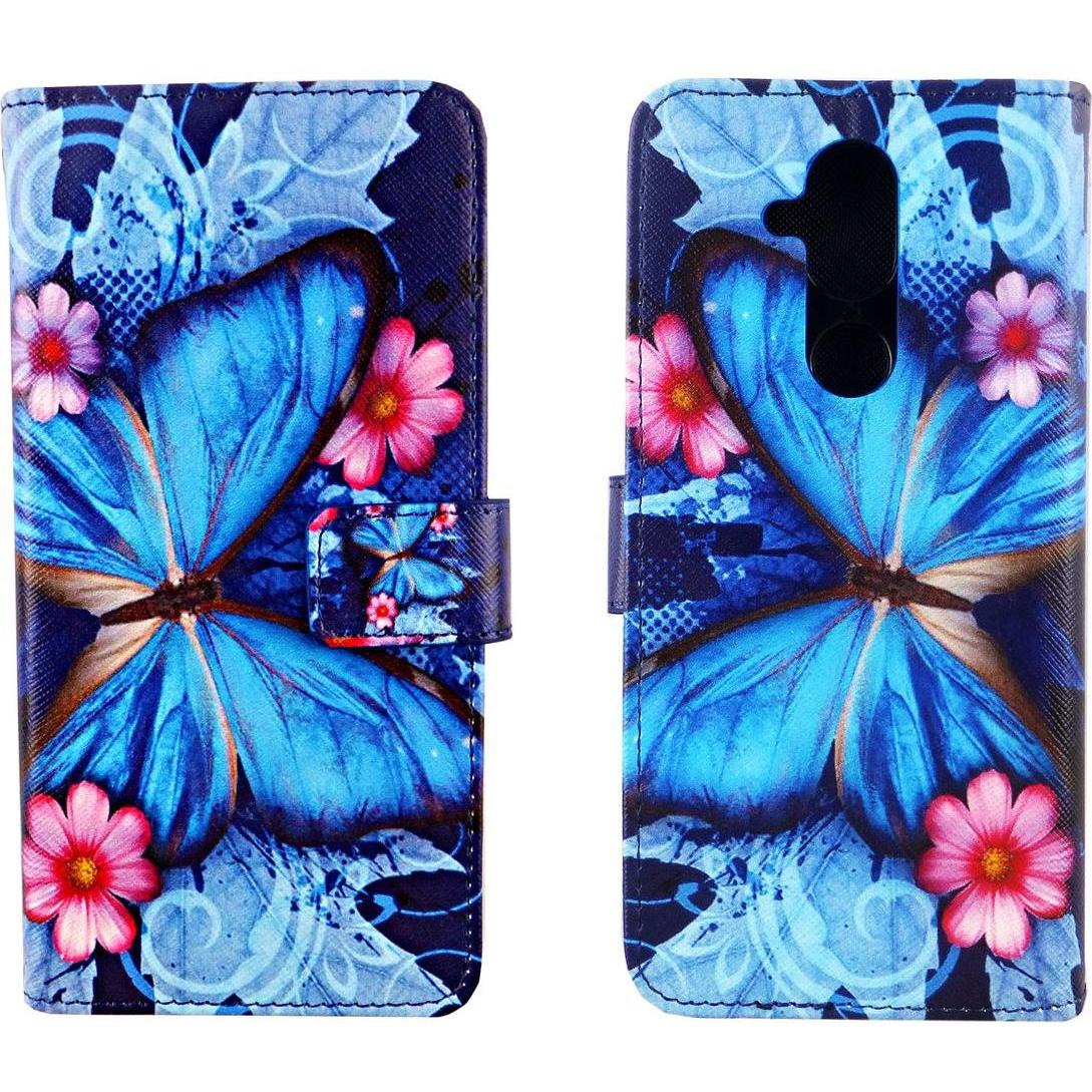 Bild von König Design Hülle Handy Schutz für Nokia 8.1 Case Cover Tasche Wallet Etui Handyhülle Bumper (Nokia 8.1), Smartphone Hülle, Blau