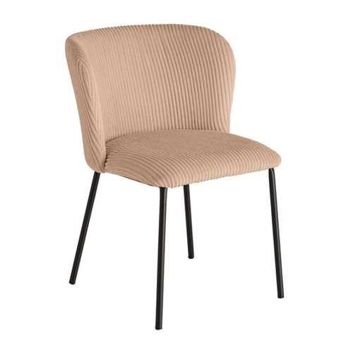 Bild von Eleganter Esszimmerstuhl LYON in Rosa und Schwarz