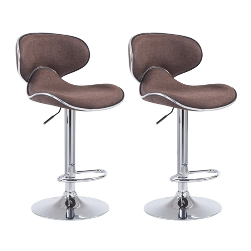 Bild von CLP Barhocker Las Vegas V2 Stoff (2er Set)