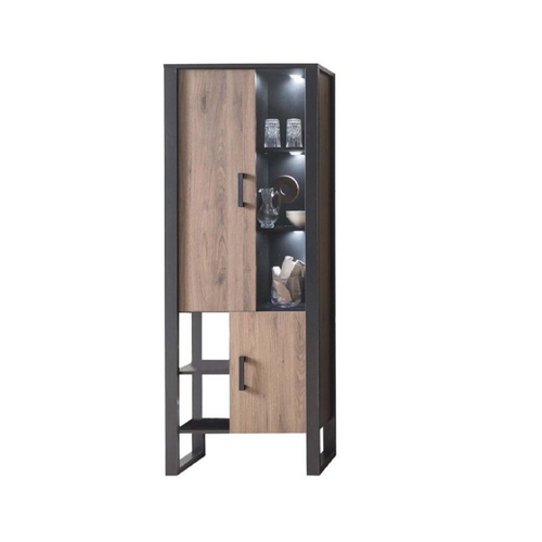 Bild von Hometrend Vitrine Regalschrank II Nordi