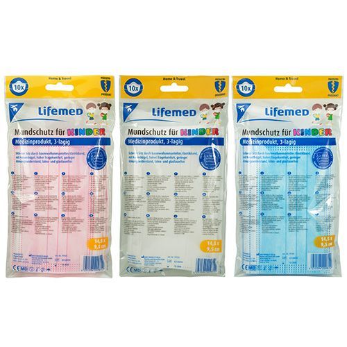 Bild von Lifemed Kinder-Mundschutz 3-lagig