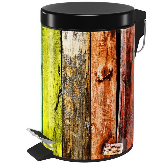 Bild von Sanilo Kosmetikeimer Rainbow, 3 Liter, Bad Mülleimer mit Absenkautomatik & Innenbehälter
