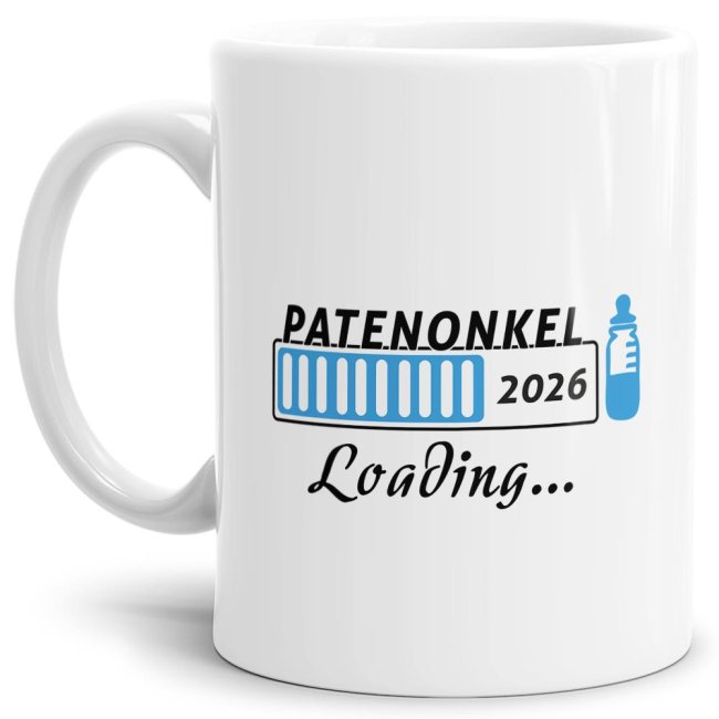 Bild von Tasse Patenonkel 2026 Loading… Weiss
