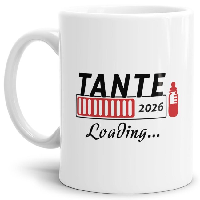Bild von Tasse Tante 2026 Loading… Weiss