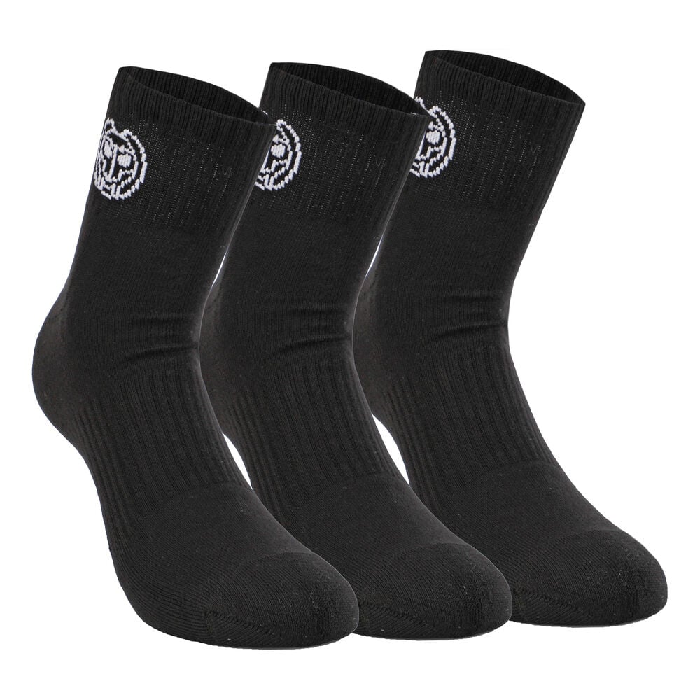 Bild von BIDI BADU Anchor Ankle Move Tennissocken 3er Pack in schwarz, Größe: 35 - 38