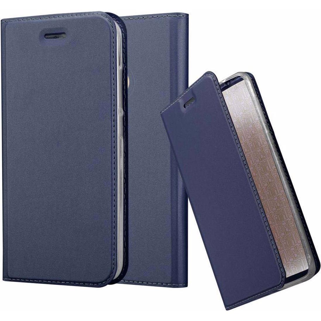 Bild von Cadorabo Book Classy Style Cover (Xiaomi Mi A1, Xiaomi Mi 5X), Smartphone Hülle, Blau