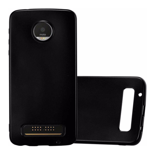 Bild von Cadorabo TPU Matt Metallic Cover für Motorola Moto Z Play
