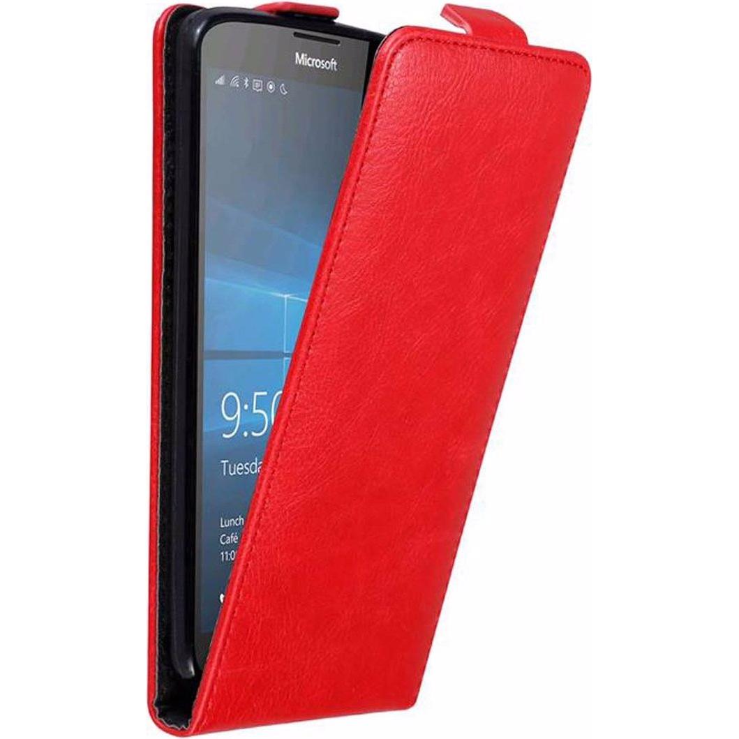 Bild von Cadorabo Flip wie Invisible Cover (Microsoft Lumia 950 XL), Smartphone Hülle, Rot