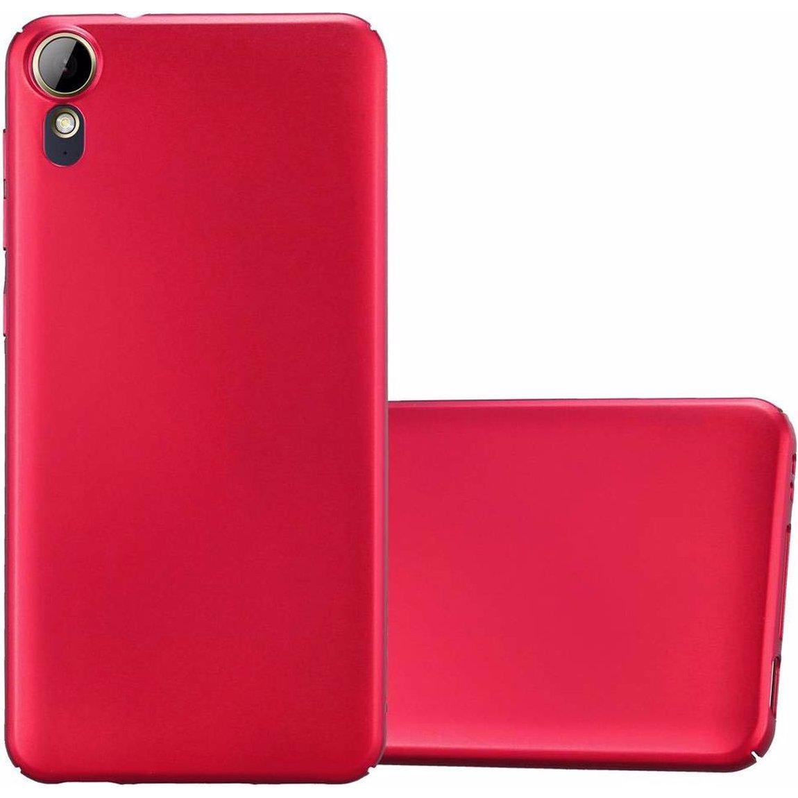 Bild von Cadorabo Hard Cover Matt Metall Cover (HTC Desire 825, HTC Desire 10 Lifestyle), Smartphone Hülle, Rot
