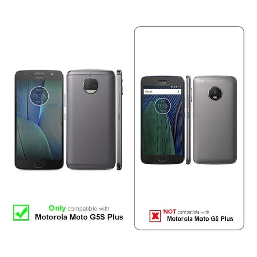 Bild von Cadorabo Hülle für Motorola Moto G5S Plus - Premium Schutz im Flip Design