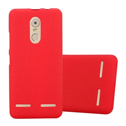 Bild von Cadorabo Hülle kompatibel mit Lenovo K6 / K6 Power - TPU Silikon Case Frost Design Slim in Rot