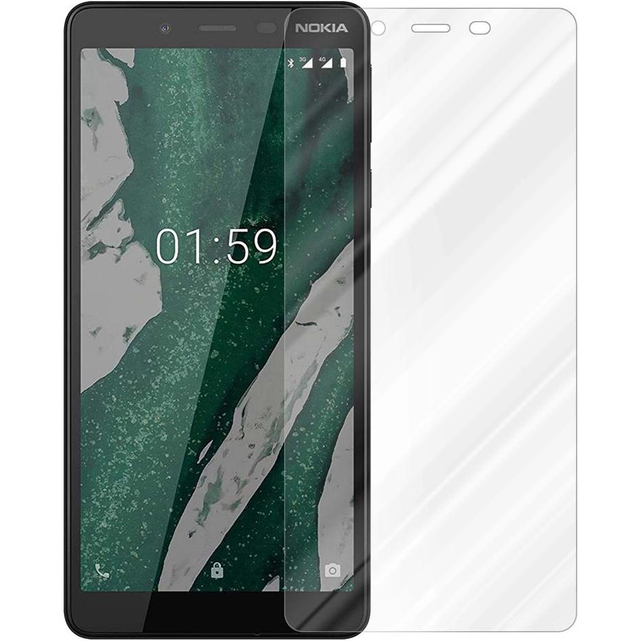 Bild von Cadorabo Display Schutzglas für Nokia 1 PLUS (1 Stück, Nokia 1 Plus), Smartphone Schutzfolie, Transparent